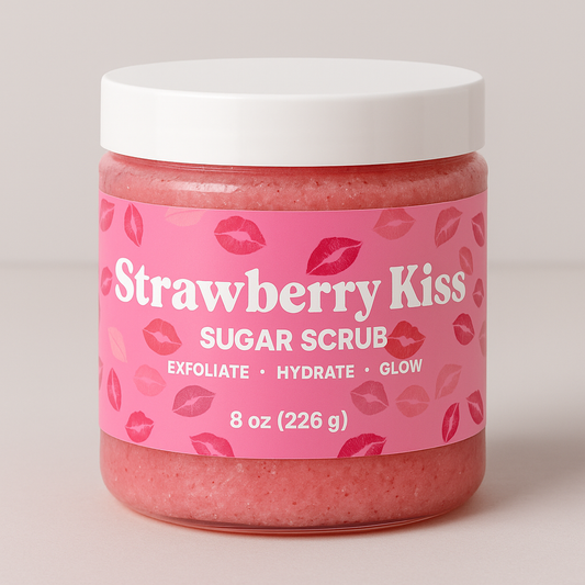 Strawberry Kiss Sugar Scrub